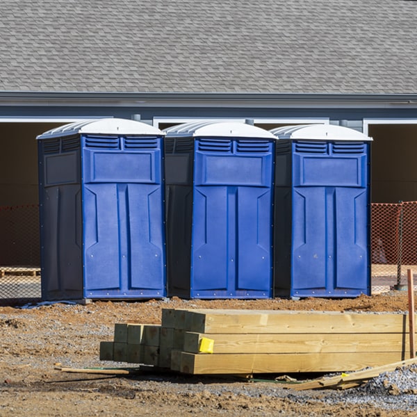 do you offer hand sanitizer dispensers inside the porta potties in Belfast Maine